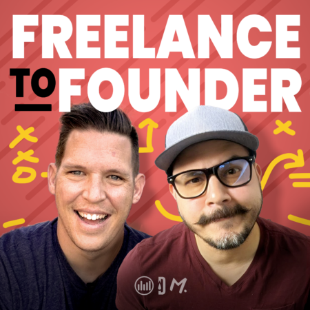 Freelance to Founder Podcast Art