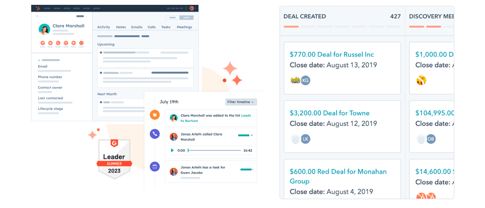 hubspot crm screenshot