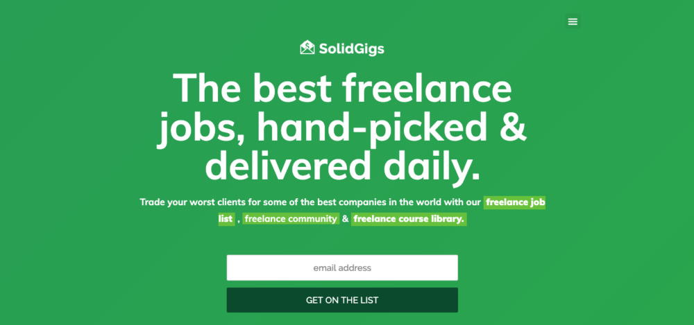 writing jobs sites - solidgigs