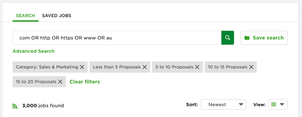 upwork proposals