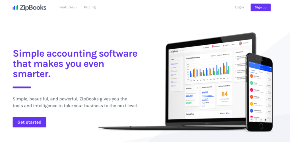 zipbooks - best invoice software