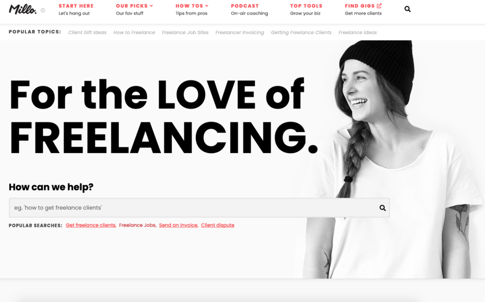 freelance blogs - millo