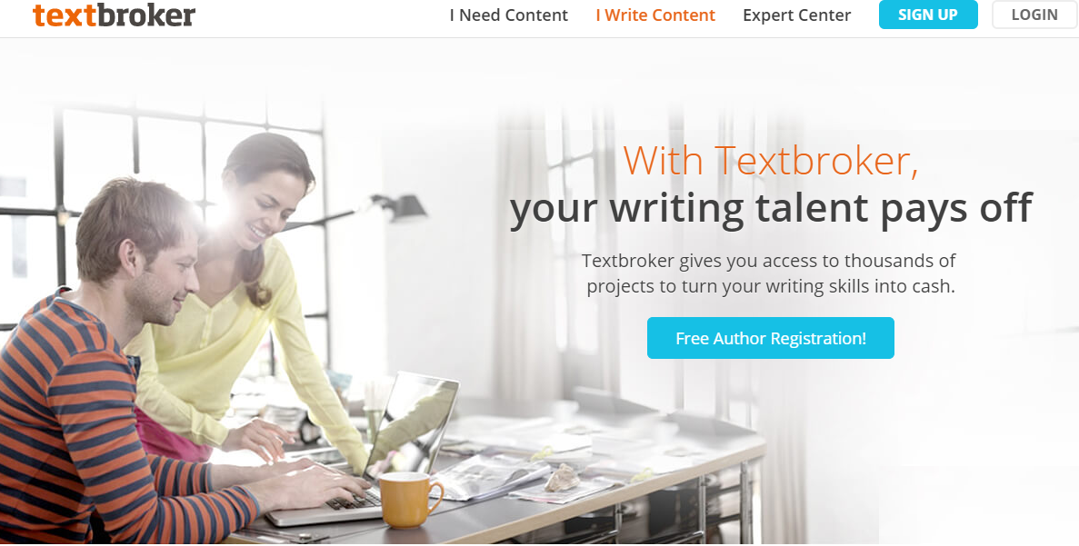 ghostwriting jobs sites - textbroker