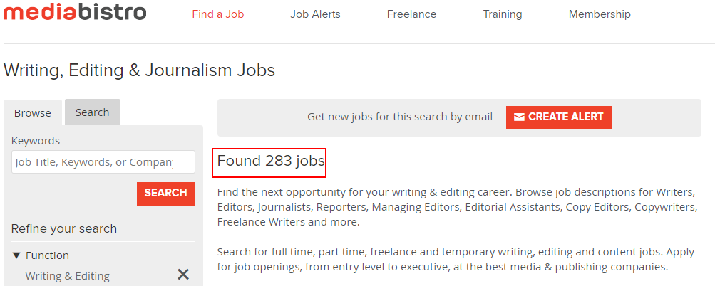 ghostwriting jobs sites - media bistro