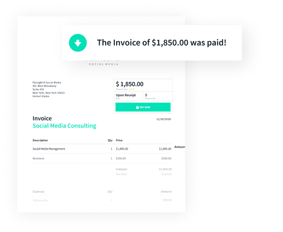 how to send an invoice - andco